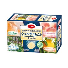 ＣＯ・ＯＰ　炭酸ガスの薬用入浴剤　くつろぎセレクト４つの香り<br>（販売名　コープ薬用入浴剤Ｔｂ（