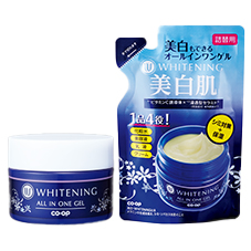 ＣＯ・ＯＰ　薬用ホワイトニングゲルＡ　本体＋詰替セット<br>（販売名　コープ　薬用ホワイトニング　