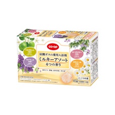 ＣＯ・ＯＰ　≪Ｄ≫炭酸ガスの薬用入浴剤　ミルキーアソート≪にごりの湯≫　４つの香り<br>（販売名　