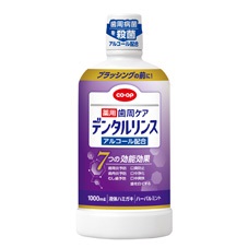 ＣＯ・ＯＰ　薬用　歯周ケア　デンタルリンス　アルコール配合（ハーバルミント）<br>（販売名　コープ