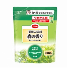 ＣＯ・ＯＰ　薬用入浴剤　森の香り（つめかえ用）<br>（販売名　コープ薬用入浴剤Ｐｂ（Ｆ））　
