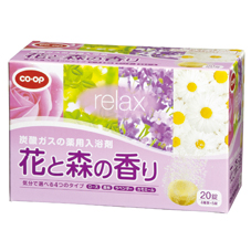 ＣＯ・ＯＰ　炭酸ガスの薬用入浴剤　花と森の香り　