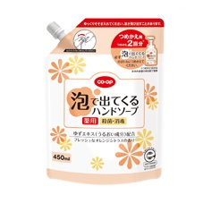 ＣＯ・ＯＰ≪D≫薬用泡で出てくるハンドソープ　つめかえ用<br>（販売名　コープ薬用泡ハンドソープＢ