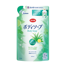 ｃｏ ｏｐ ボディソープ フレッシュアロエとシトラスの香り つめかえ用 商品を探す コープ化粧品